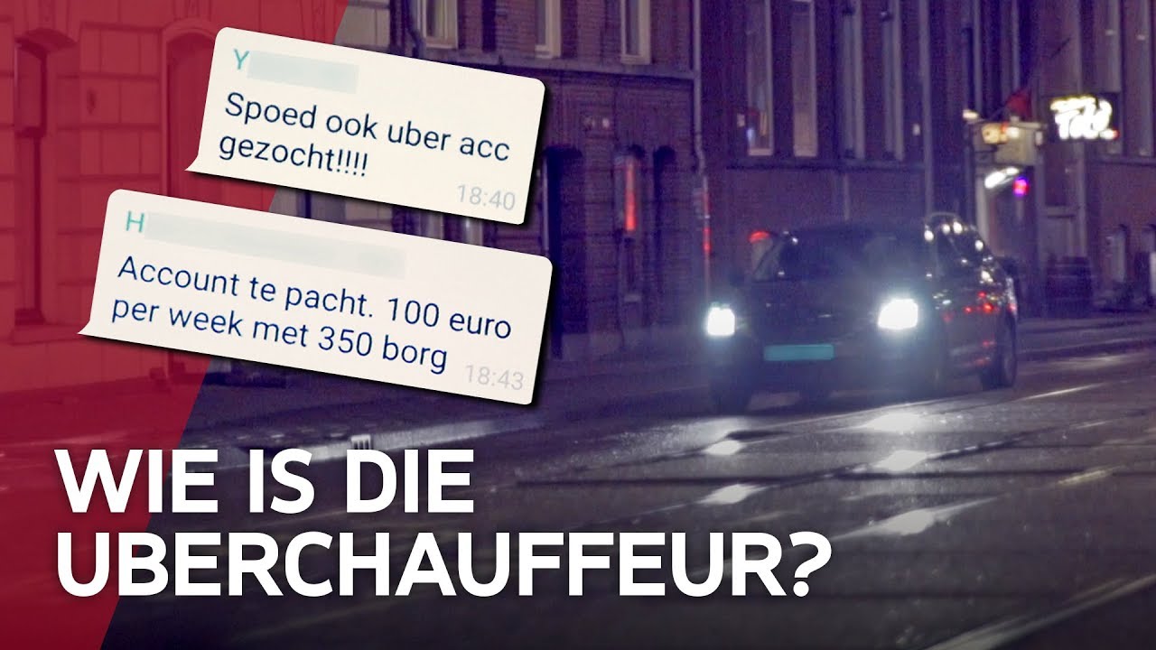 Reportage De Schimmige Handel In Uber accounts YouTube