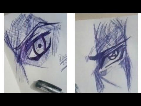 Drawing Eyes Of Naruto Characters Two Videos In One Youtube