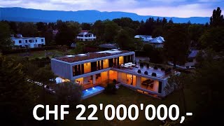 Villa contemporaine à Tannay, Terre Sainte (canton de Vaud)