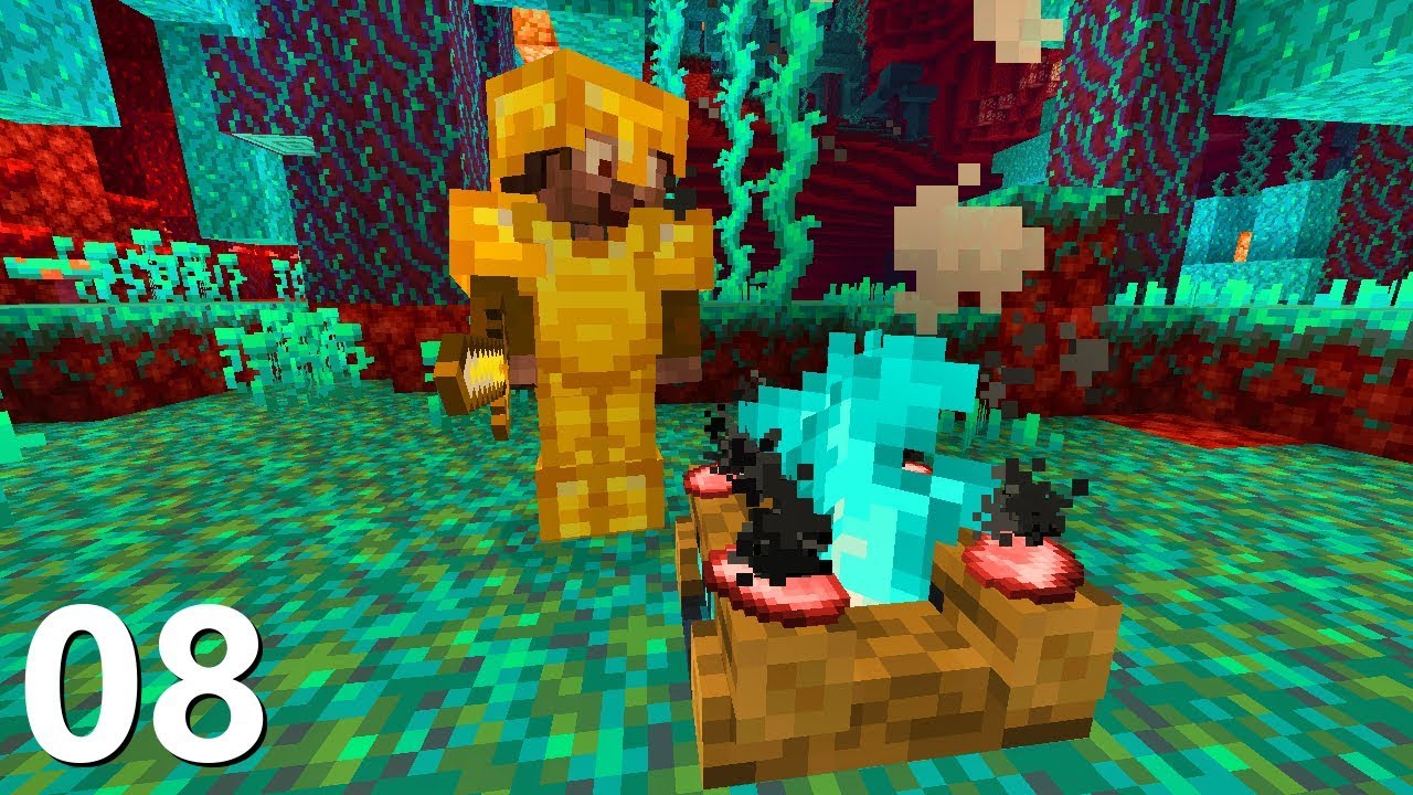 GENIALNY SPOSÓB NA DARMOWE PIECZENIE MIĘSA! - HELLCRAFT [8] (Minecraft ...