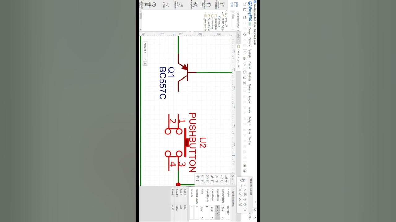 PC817 OPTOCOUPLER BUTTON ON OFF SWITCH CIRCUIT - YouTube