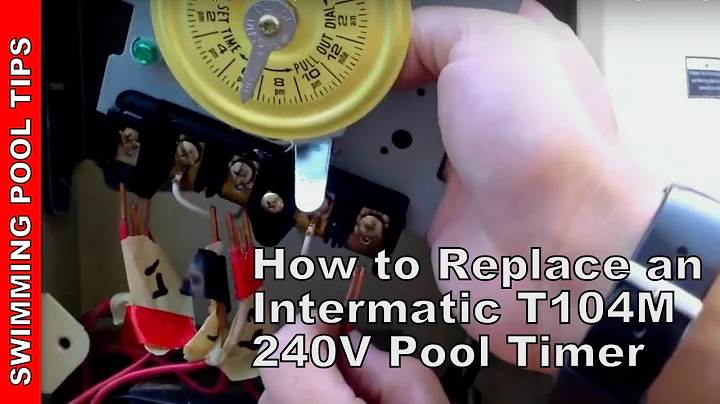 How to Replace an Intermatic T104M 240V (208 277 V) Pool Timer