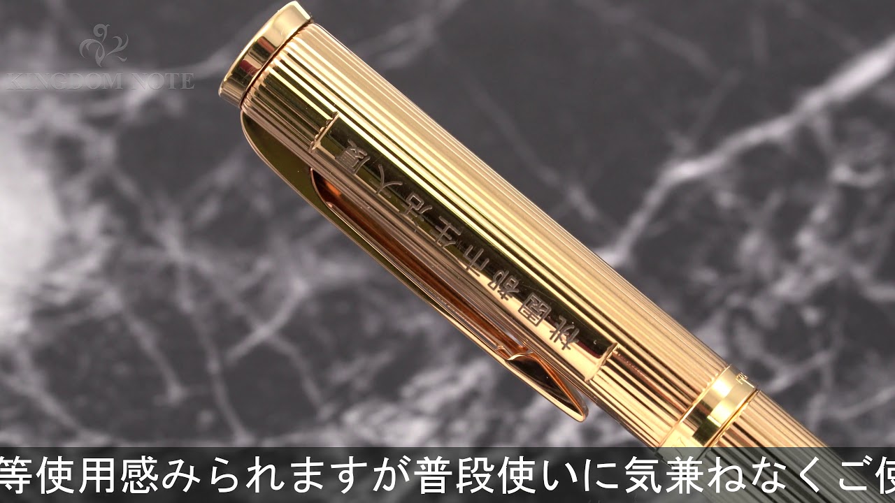 WATERMAN ウォーターマン 万年筆 プレファス ゴールドプレート EF