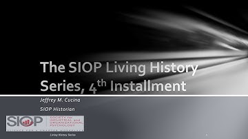 2016 SIOP Living History Series: An Interview With Edwin A. Locke and Gary P. Latham