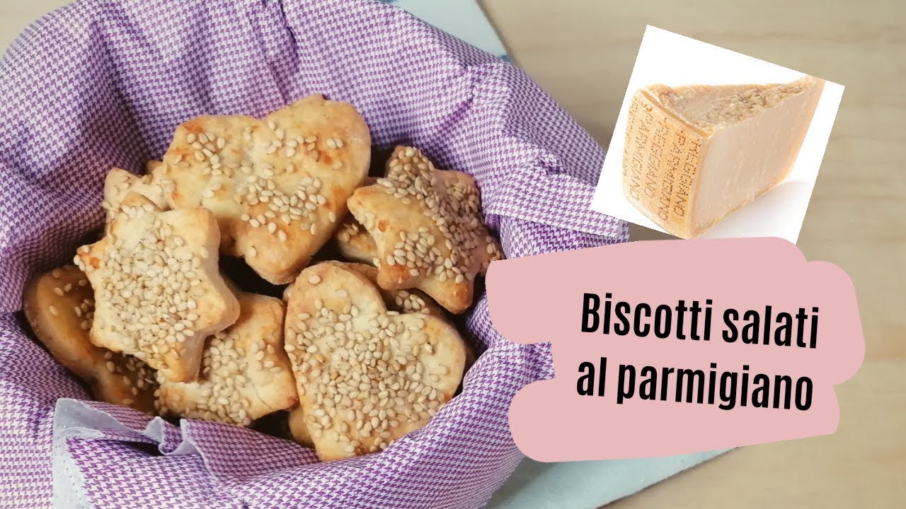 Biscotti salati al parmigiano. BUONISSIMI.