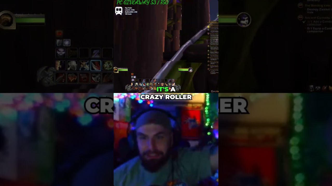 Ready for a wild ride? Ever felt this way on a roller coaster? 😂 #WorldofWarcraft #kickpartner