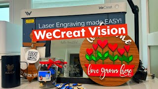Wecreat Vision 20W Desktop Laser Engraver - The First Easy To Use Laser