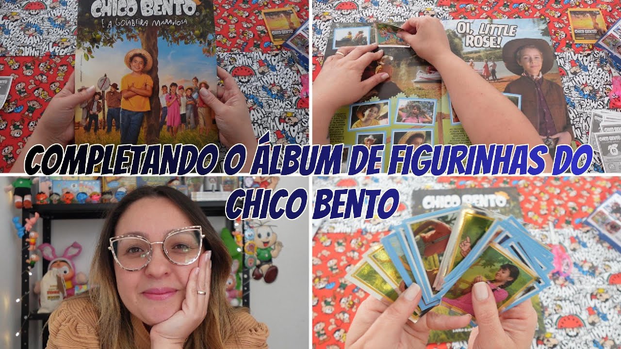 COMPLETANDO O ÁLBUM DE FIGURINHAS DO CHICO BENTO - YouTube
