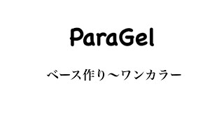 パラジェルワンカラー【プロネイリスト用】