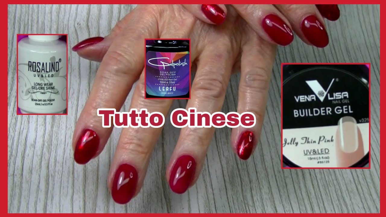UNGHIE IN GEL CINESE RITOCCO NAILS INFILL NAILS CHINESE GEL YouTube
