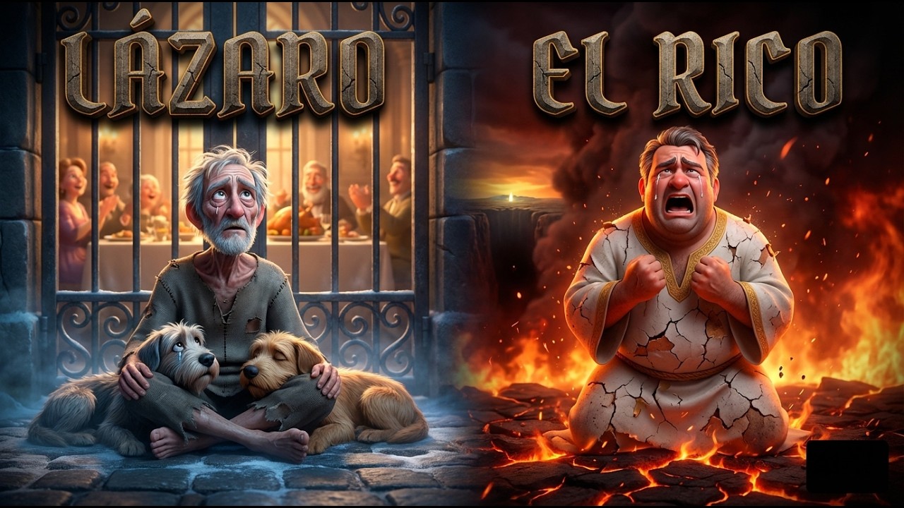 El Rico y Lázaro | Una Historia sobre la Vida Después de la Muerte y la Compasión