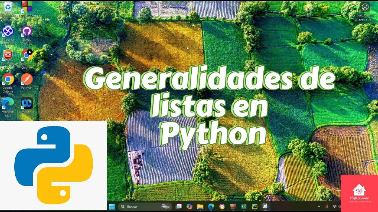 PYTHON: Generalidades de listas en Python #techno #technology # ...