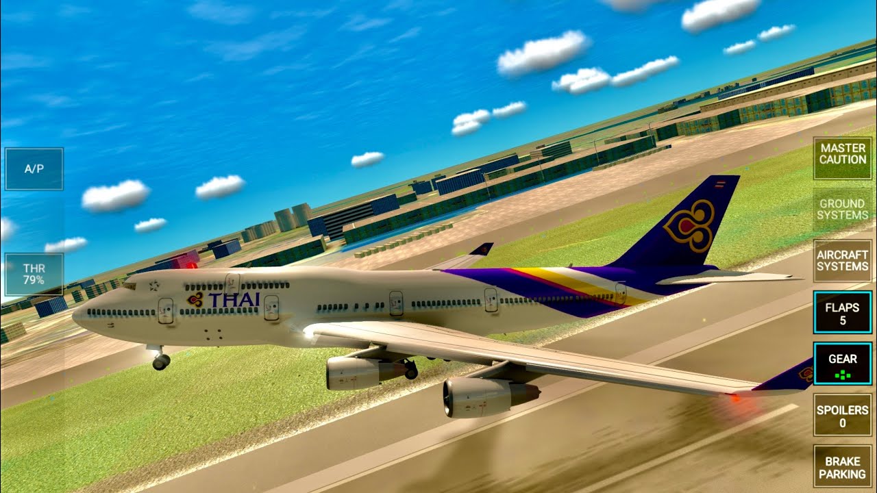 เกมขับเครื่องบินเหมือนจริงบนโทรศัพท์มือถือ [Real Flight Simulator]