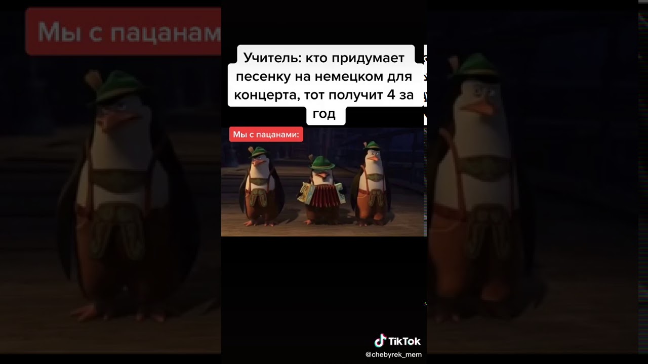 Немецкая песня пингвинов