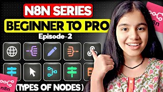 n8n Series EP2: Types of Nodes Explained | Complete Beginners Guide