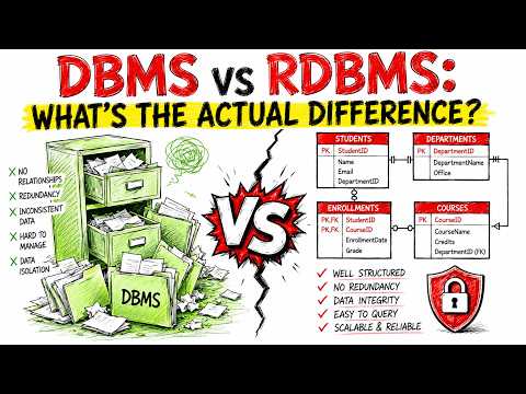 DBMS vs RDBMS Explained | What’s the Actual Difference?