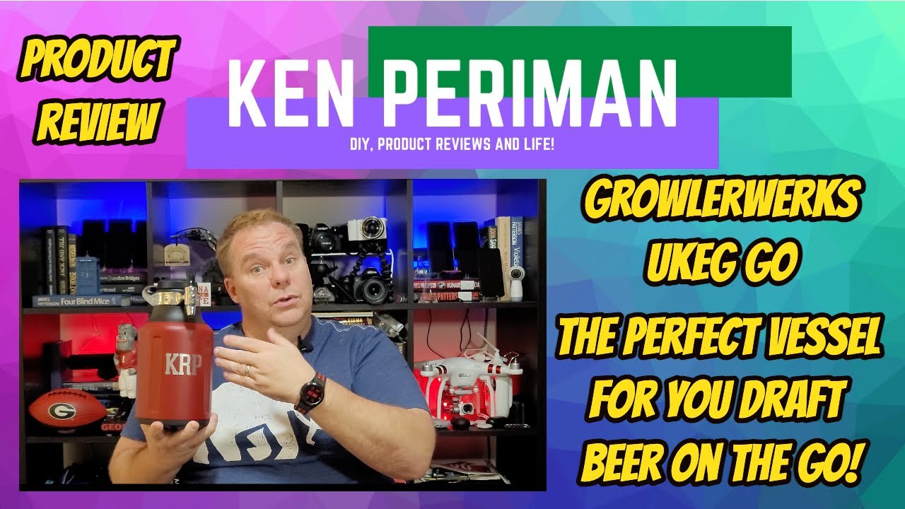 GrowlerWerks uKeg Go 64. Portable beer from the tap! YouTube