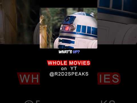 R2-D2 SPEAKS! New Episode Up NOW!