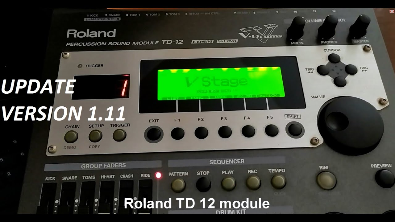 Roland TD-12 V-Drums Percussion Sound Module (2005-2012) 【新宿店