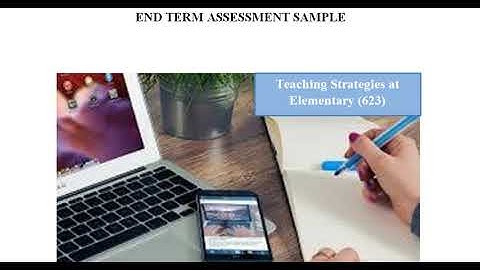Sample Teaching Strategies at Elementary  Course code 623