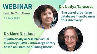 Webinar: SAVI and the use of ultra-large DB's in anti-cancer Drug Discovery. #SAVI #Chemspace