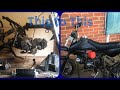 13 year old restores a pile of  junk 110cc pit bike