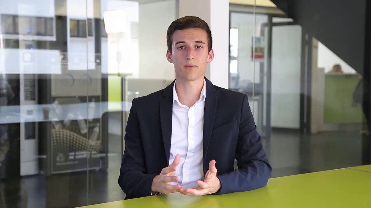 Portrait de Sébastien (5e année), Chef de projet chez AMOS Lab