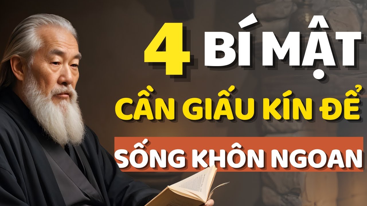 Cổ Nhân Dạy Giấu Kín 4 Chuyện Này Để SỐNG KHÔN - Triết Lý Cuộc Sống ...