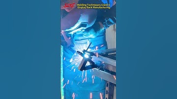 Welding Techniques Used in Display Rack Manufacturing #sintopfixtures #customizedretaildisplays