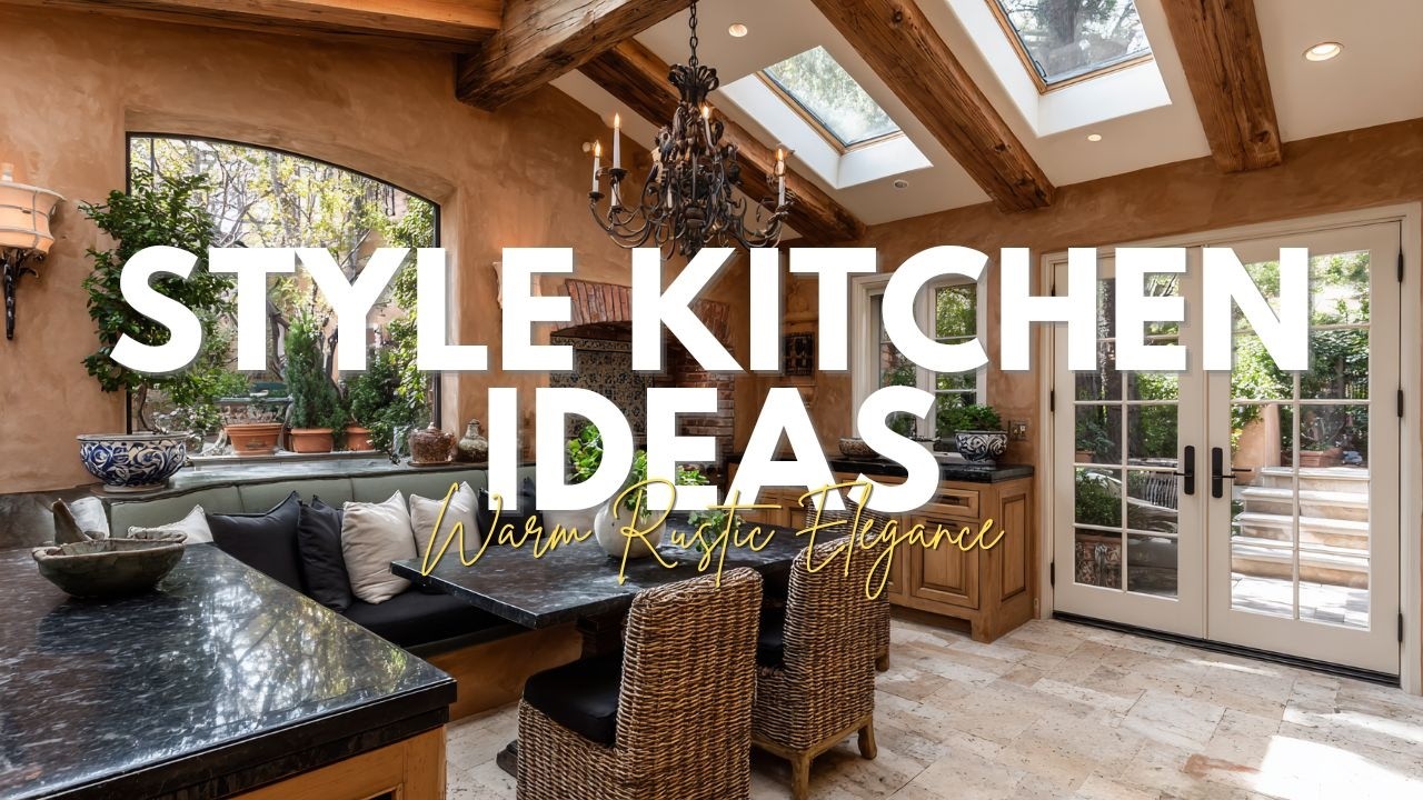 Tuscan Style Kitchen Ideas with Warm Rustic Elegance and Old World ...