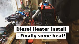 Fitting a Diesel Heater - Time to warm up the Workshop