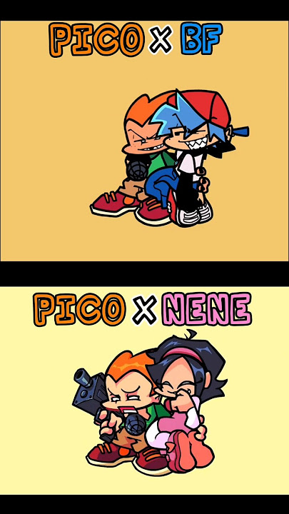 Pico X BF Vs Pico X Nene Animation #fnf #fridaynightfunkin #shorts #fyp #fnfmemes #fnfupdate #fnfbf