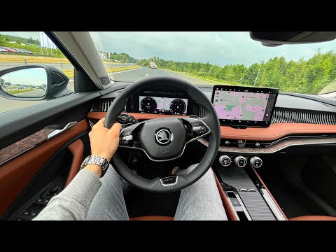 2024 Skoda Superb [2.0 TDI 193 HP 4x4 L&K] | Test Drive #172 POV Driver. TV