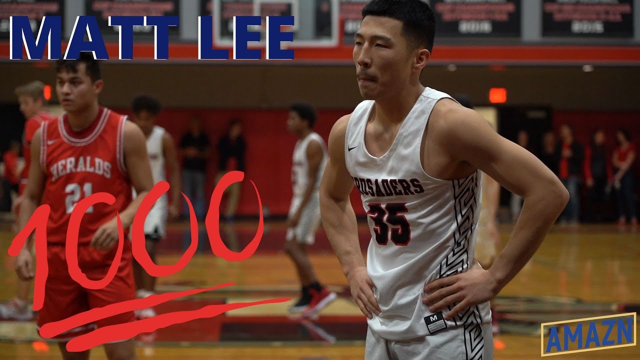 Village Christian's MATT LEE scores his 1000th point! | FULL GAME  HIGHLIGHTS - YouTube