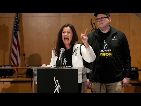 FULL SPEECH: SAG-AFTRA President Fran Drescher speaks on union going on strike