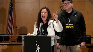 FULL SPEECH: SAG-AFTRA President Fran Drescher speaks on union going on strike