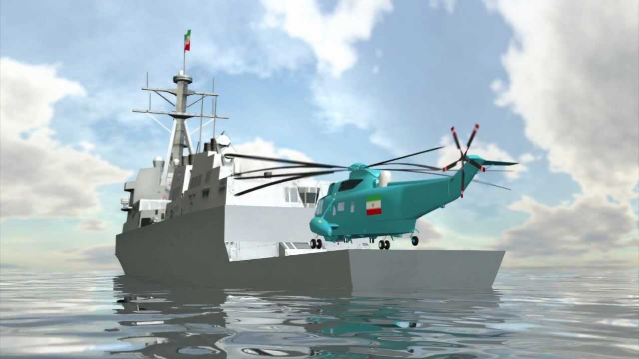 Iran launches new warship in Caspian Sea