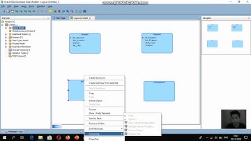 Membangun ERD Model Logis dan Model Rational menggunakan SQL Developer Data Modeler