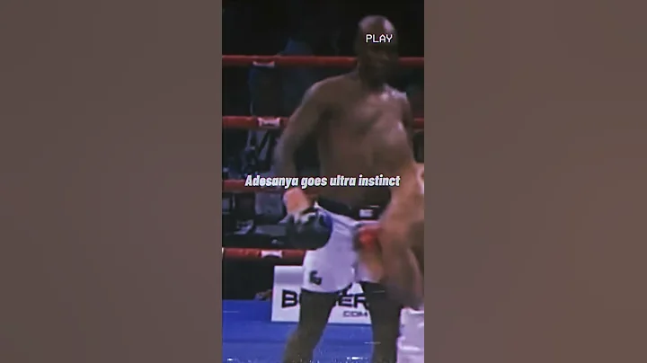 Israel Adesanya Amazing Knockout🥶😱