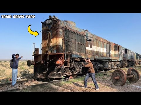 Abandoned Train’s Grave Yard 100 Year’s Old Engine ￼?