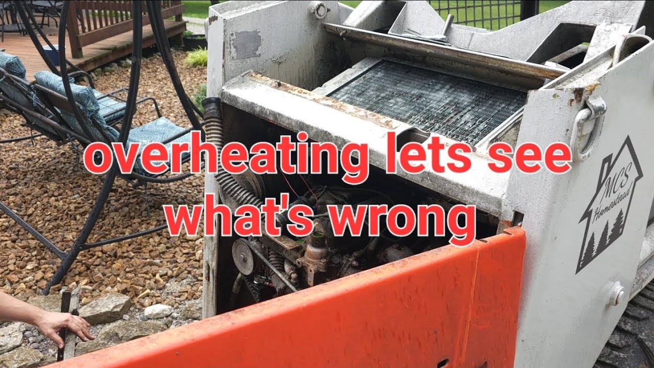 Bobcat overheating will I get it fixed for Barndo work episode 7 YouTube