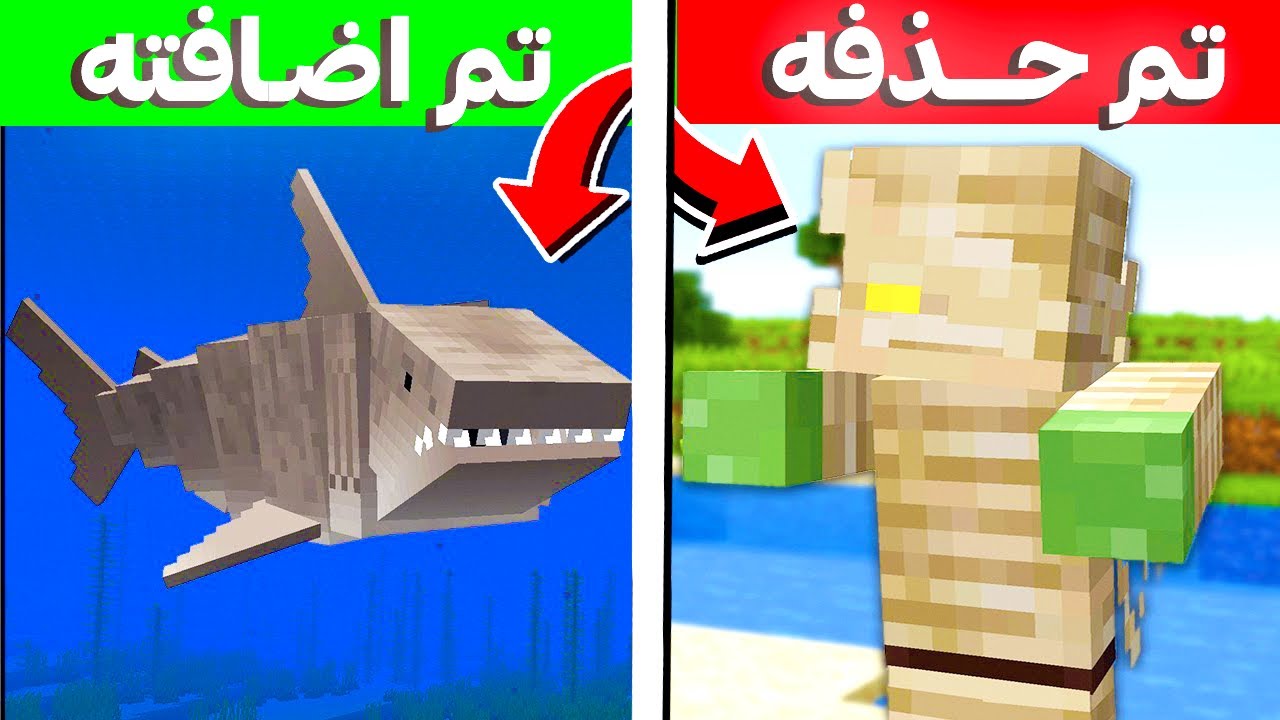 أفضل 10 اشياء لازم تنضاف إلى ماين كرافت !
