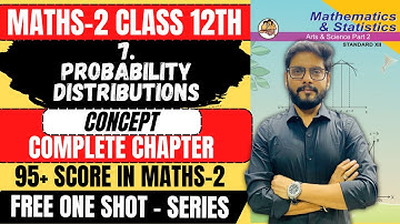 FREE One Shot 7. Probability Distributions Class 12th Maths-2 by #newindianera #nie #maths #cet