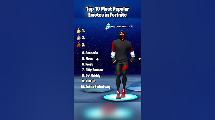Top 10 Most Popular Emotes 😍