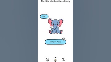 🧠🎮Brain Out Challenge Gaming | The Little Elephant is so lonely🐘 LEVEL 67 #brainout #solution #games