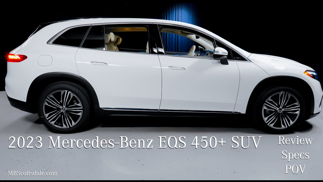 New 2023 Mercedes-Benz EQS 450+ SUV Review POV Specs MB of Scottsdale -  YouTube
