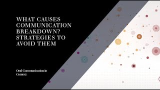 What Causes Communication Breakdown