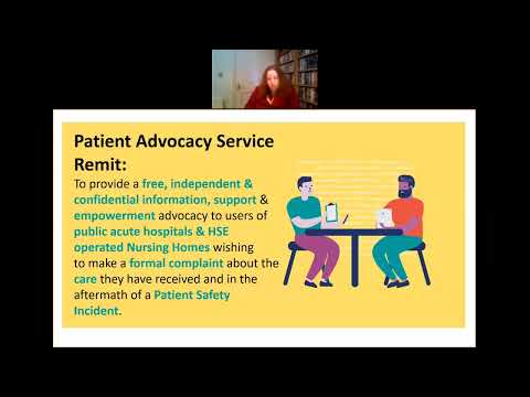 Open Disclosure Webinar: The Role of Advocacy Services Supporting Open Disclosure 09/02/2022