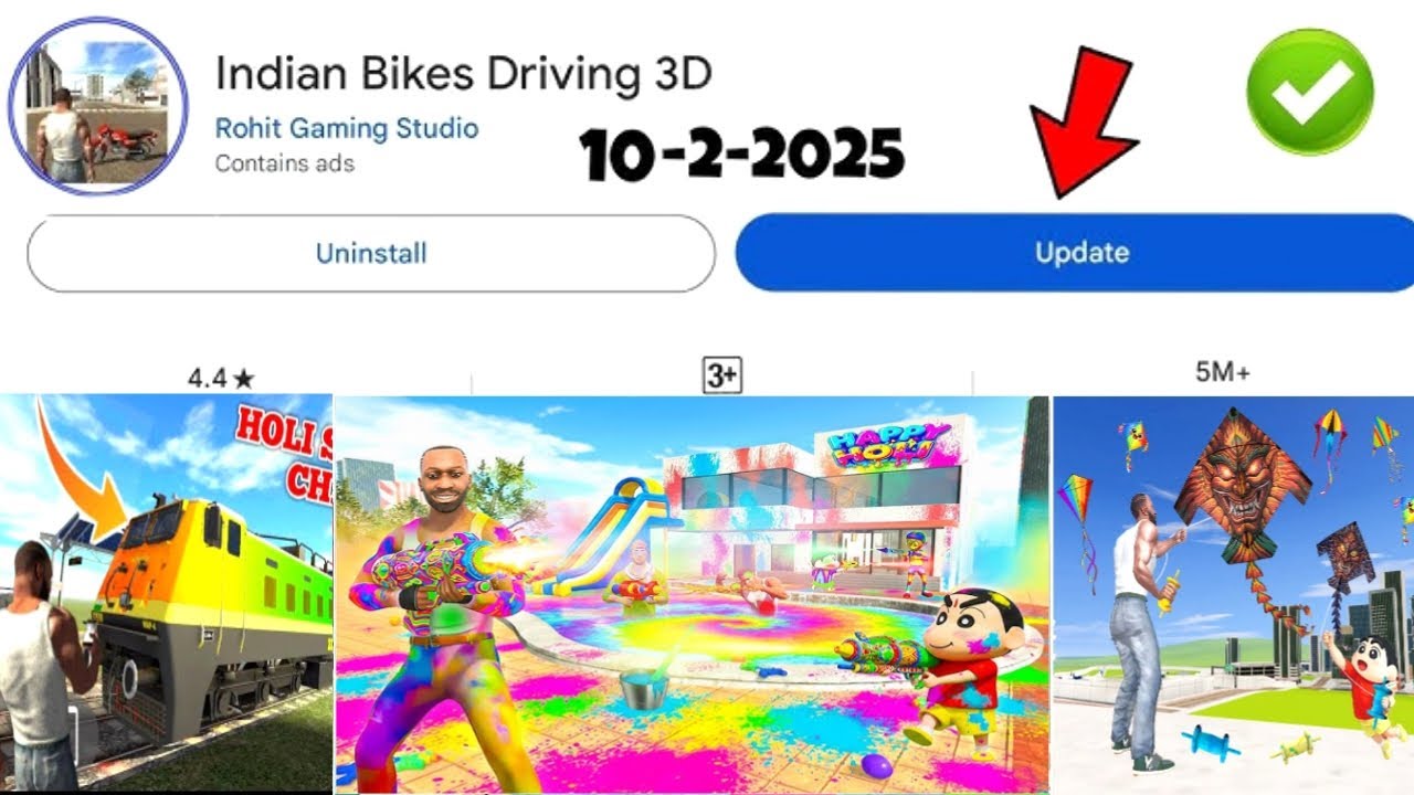 Live stream -🛑 Indian bike driving 3D new update and  new cheat code