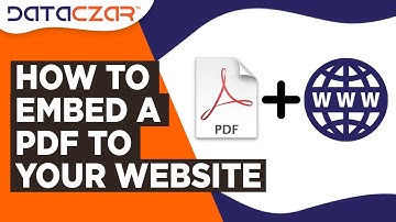 How to Embed a PDF to Your Website